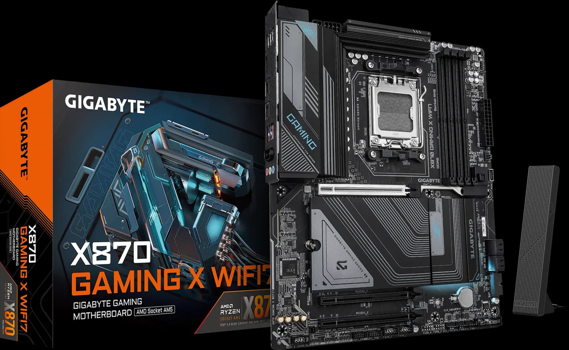 GIGABYTE X870 GAMING X WIFI7 AM5 DDR5 Motherboard