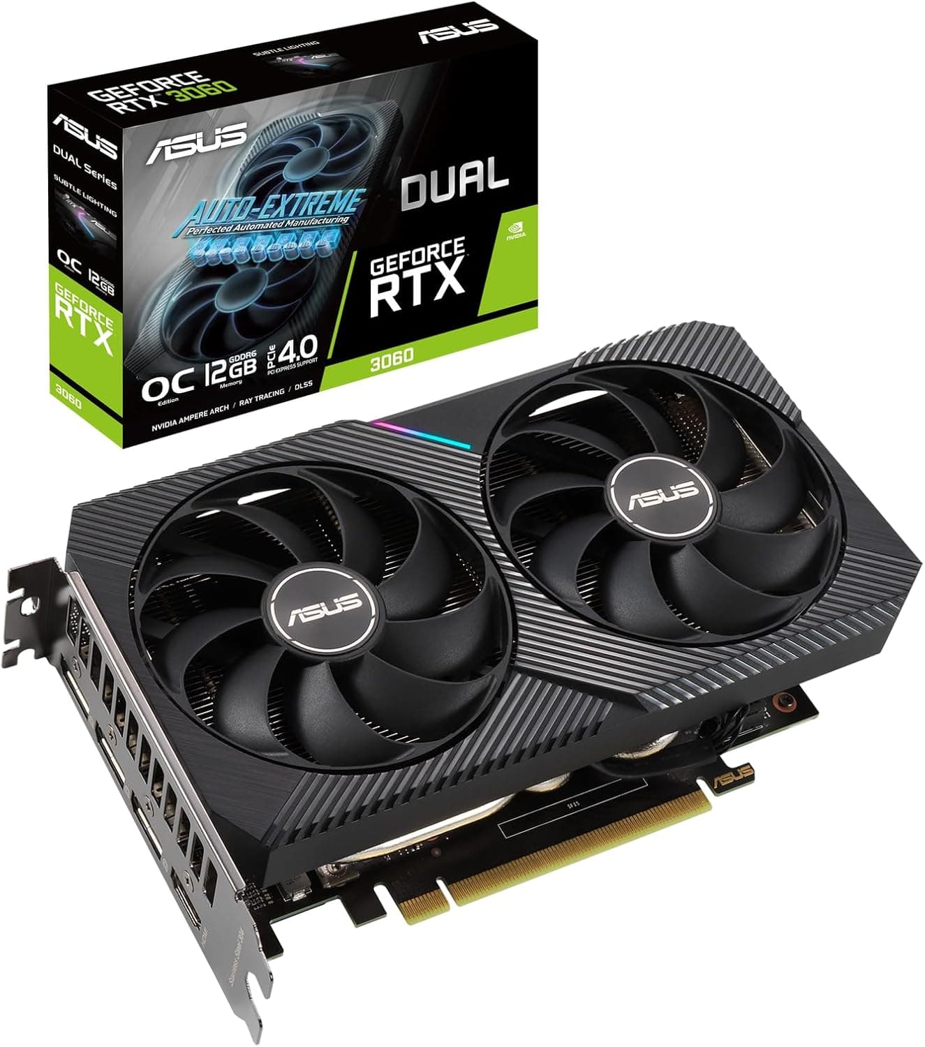 Palit GeForce RTX 3060 Dual 12GB GDDR6 Graphics Card