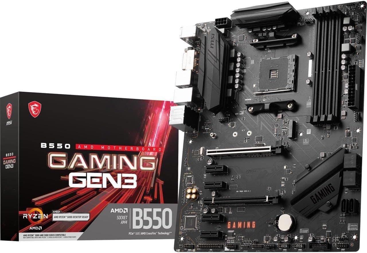 MSI B550 GAMING GEN3 AMD AM4 ATX Motherboard