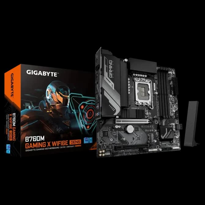GIGABYTE B760M GAMING X WIFI6E DDR5 Motherboard