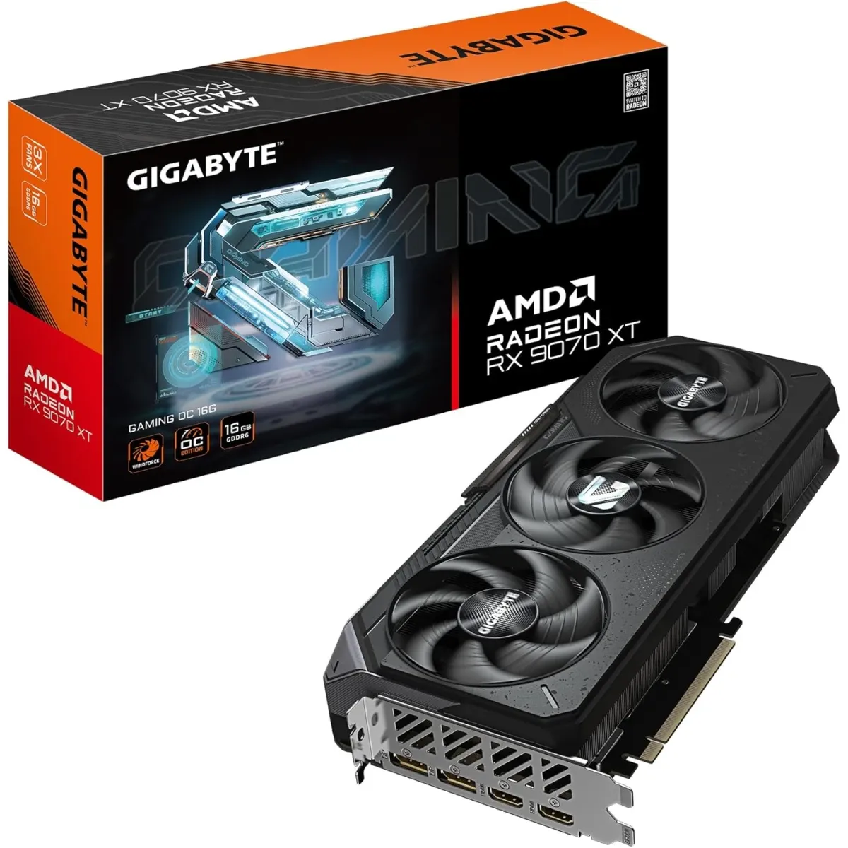 RX 9070 XT GAMING OC 16GB GDDR6 Graphics Card
