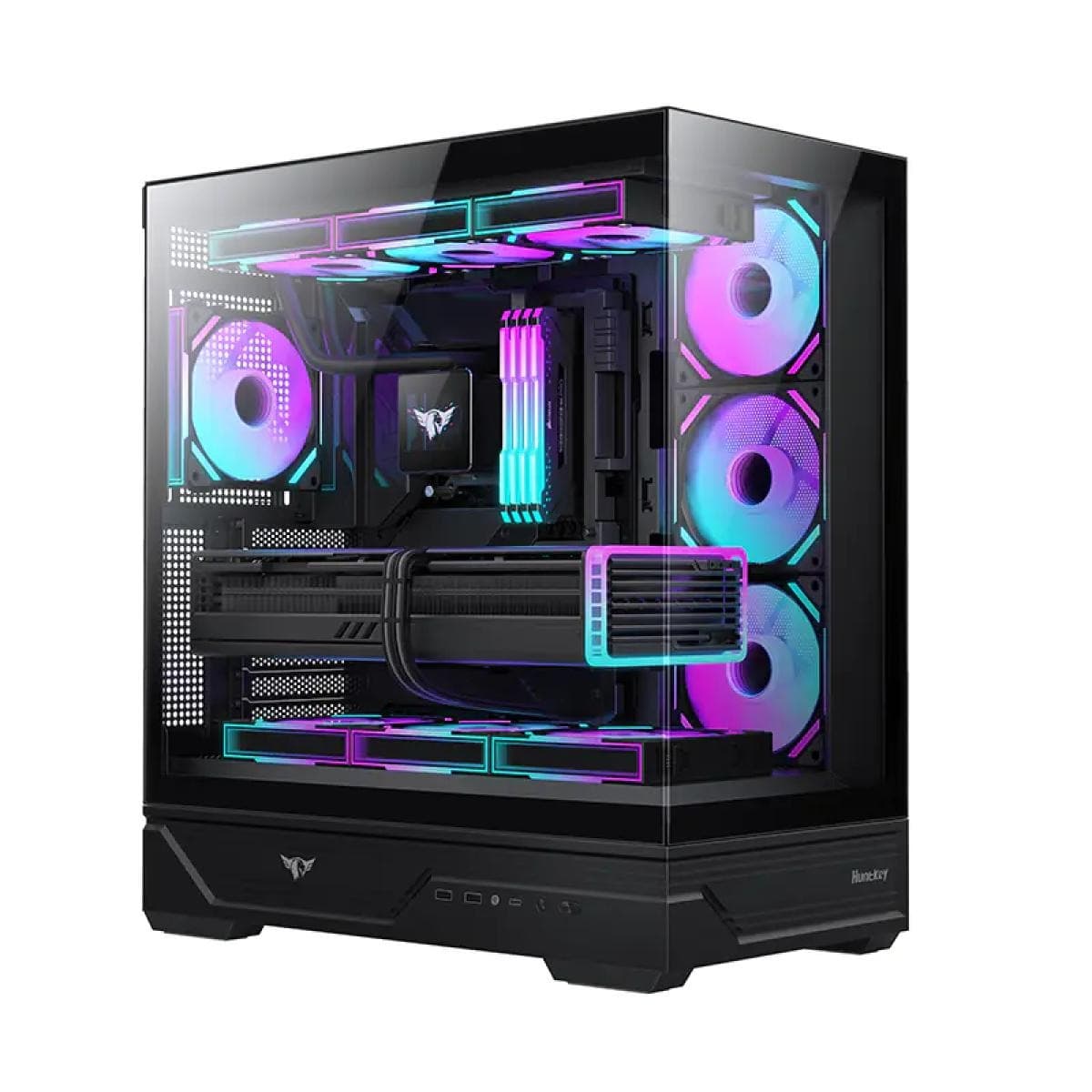 Huntkey A320G PC Empty Gaming Case without Fans view 1