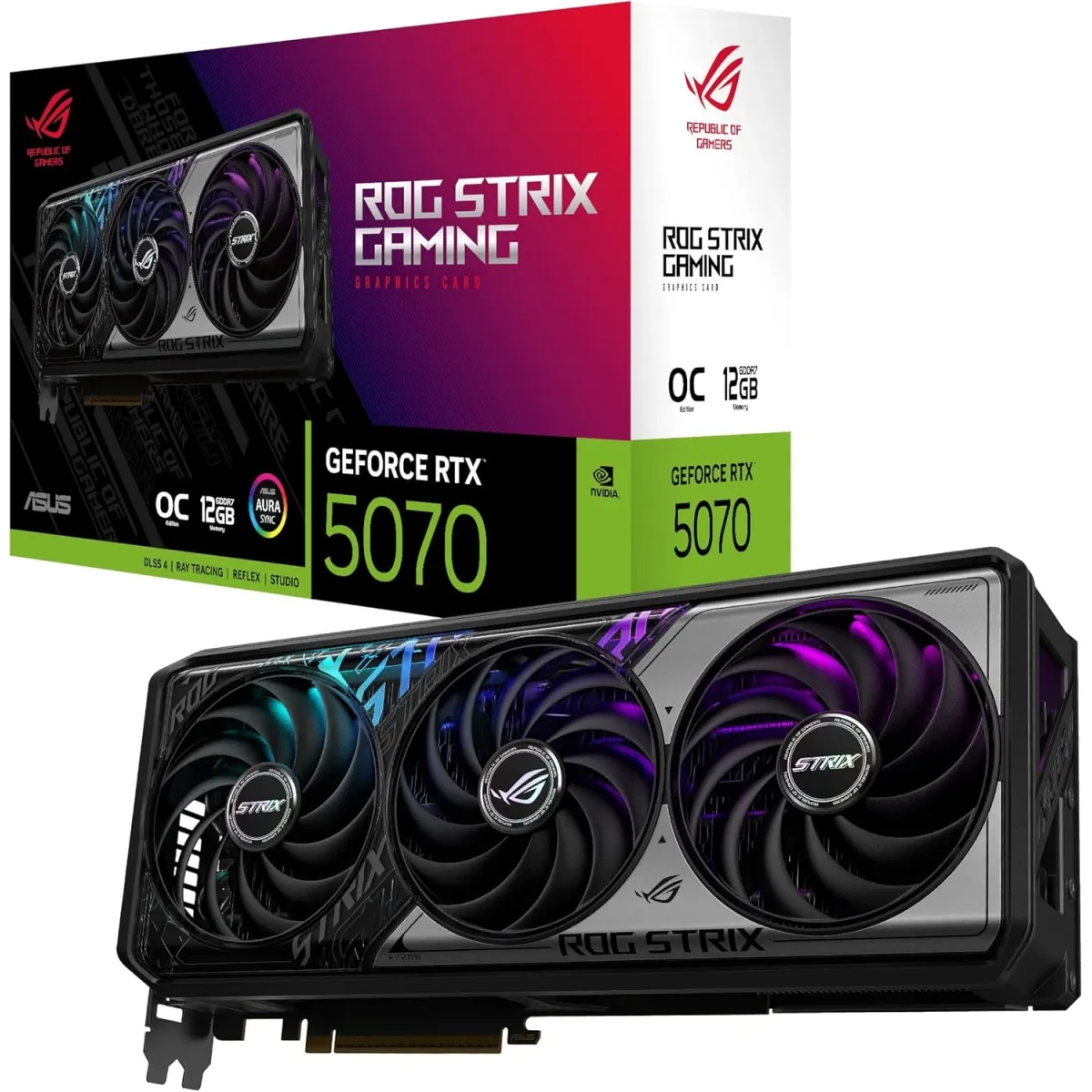 RTX 5070 ROG Strix OC 12GB GDDR7 Graphics Card