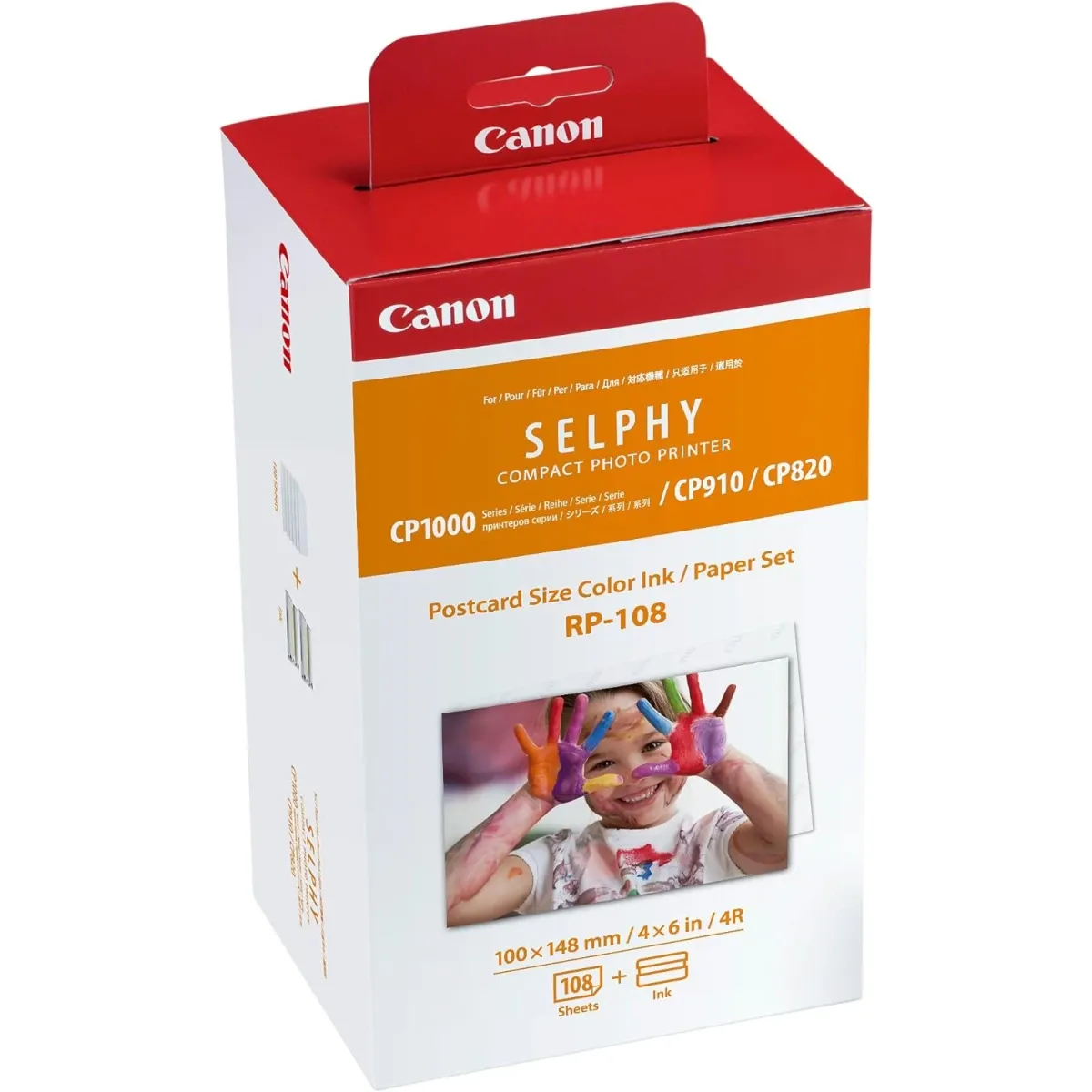Canon RP-108 Ink & Photo Paper Pack – 108 Sheets