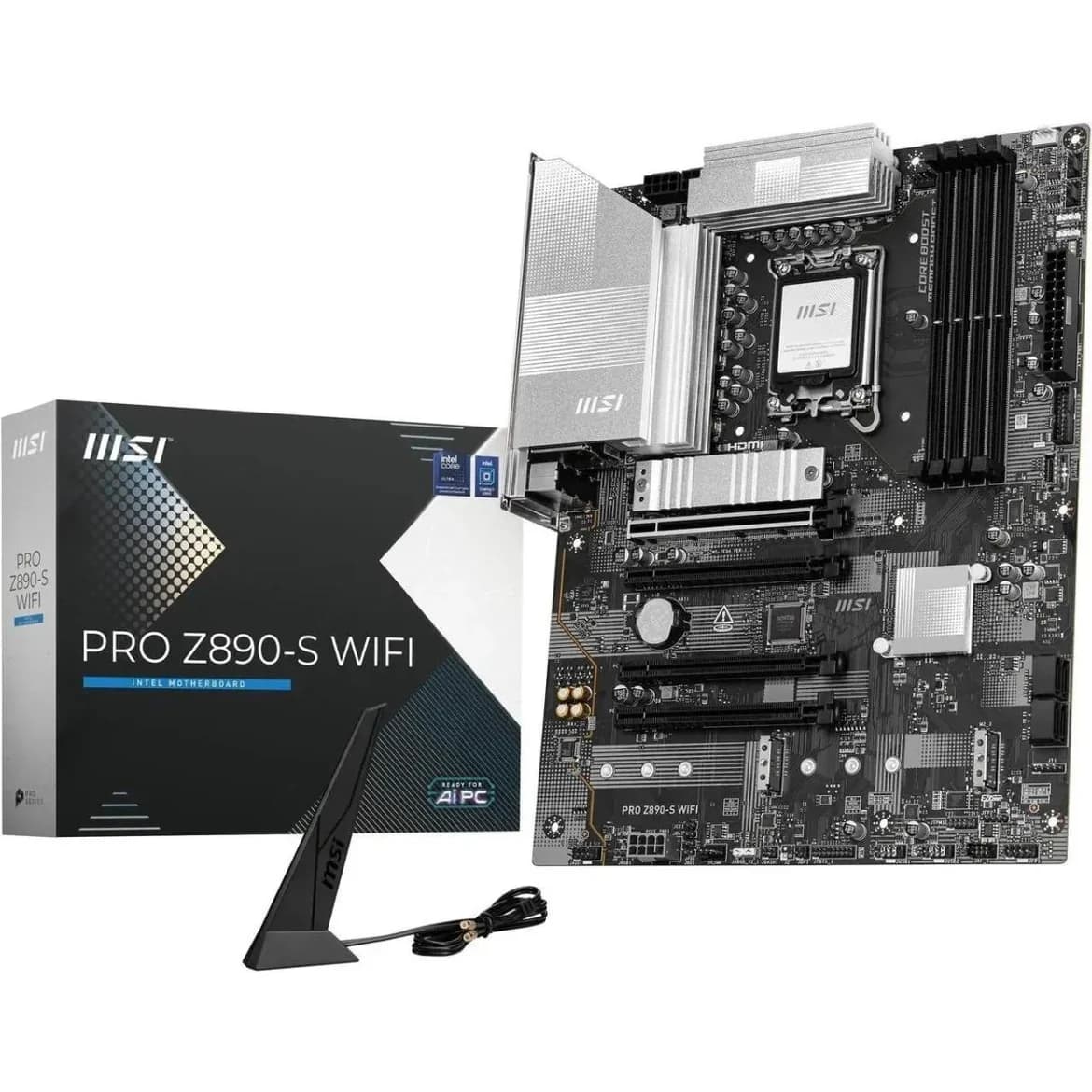 MSI PRO Z890-S WIFI Z890 Wi-Fi 7 ATX Motherboard