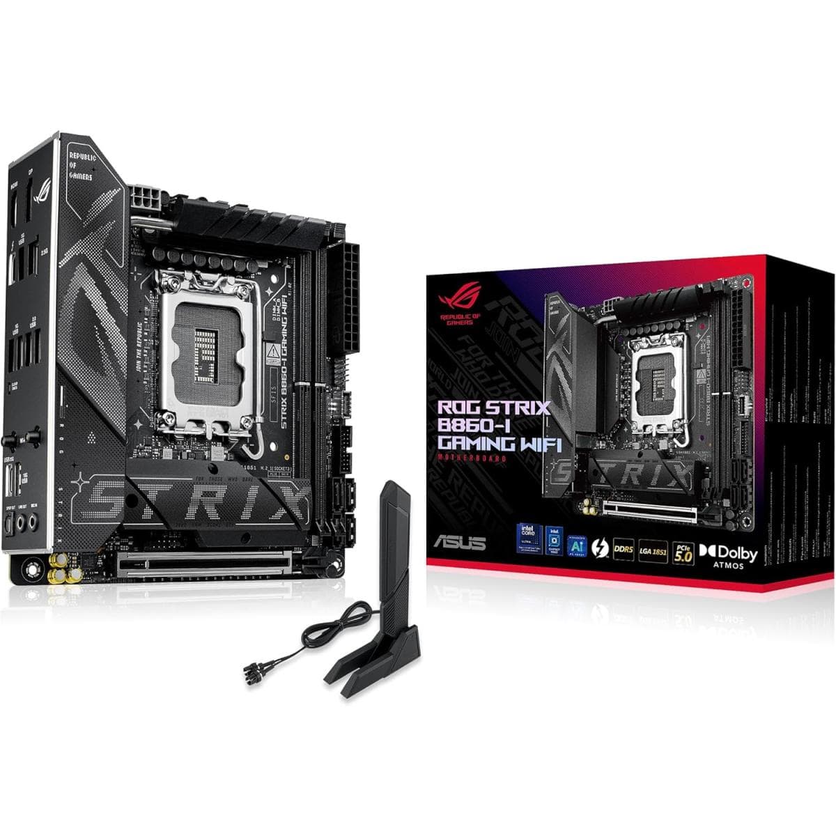 ASUS ROG STRIX B860-I GAMING WIFI LGA1851 Motherboard