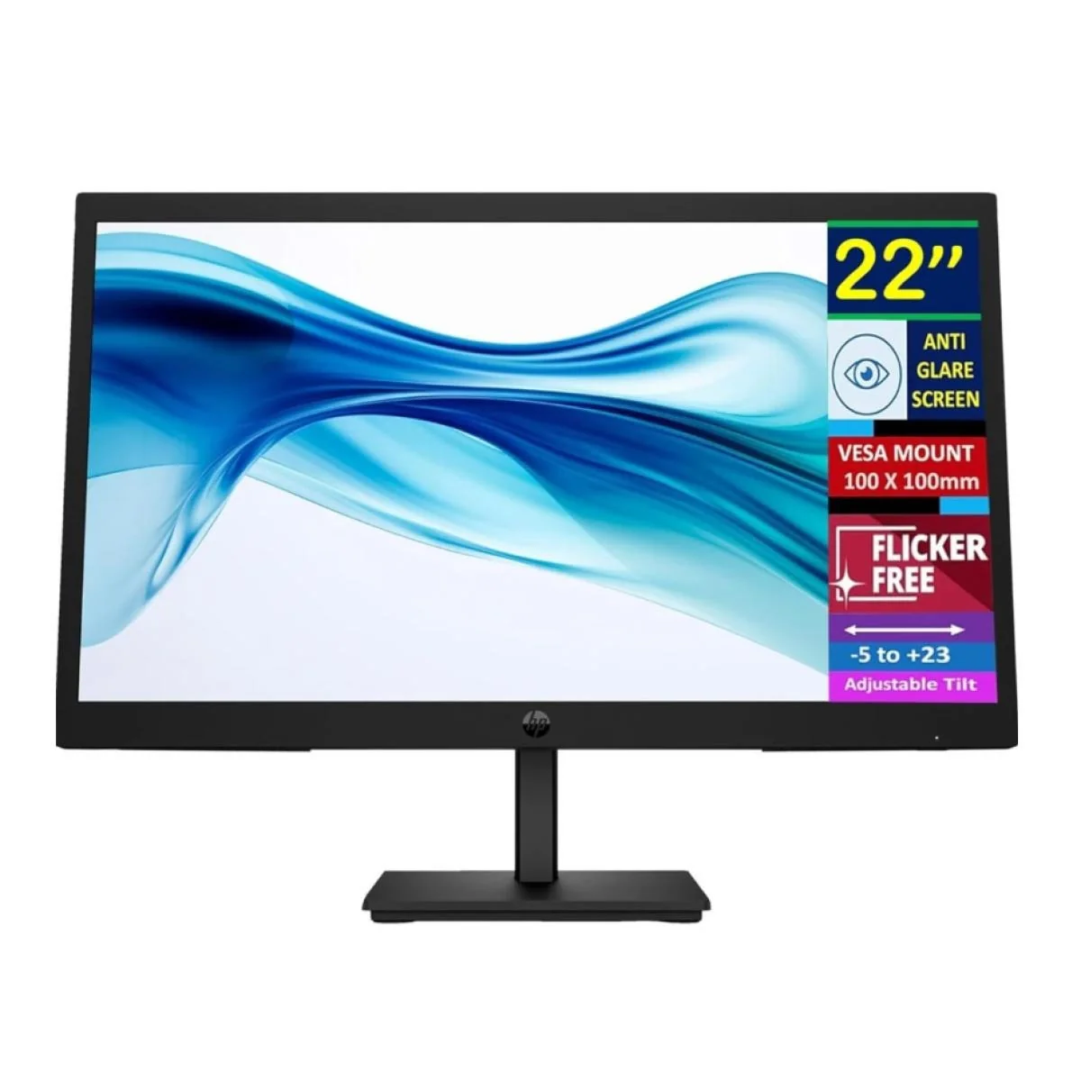 HP Series 3 Pro 22" FULL HD IPS Monitor 100Hz view 1