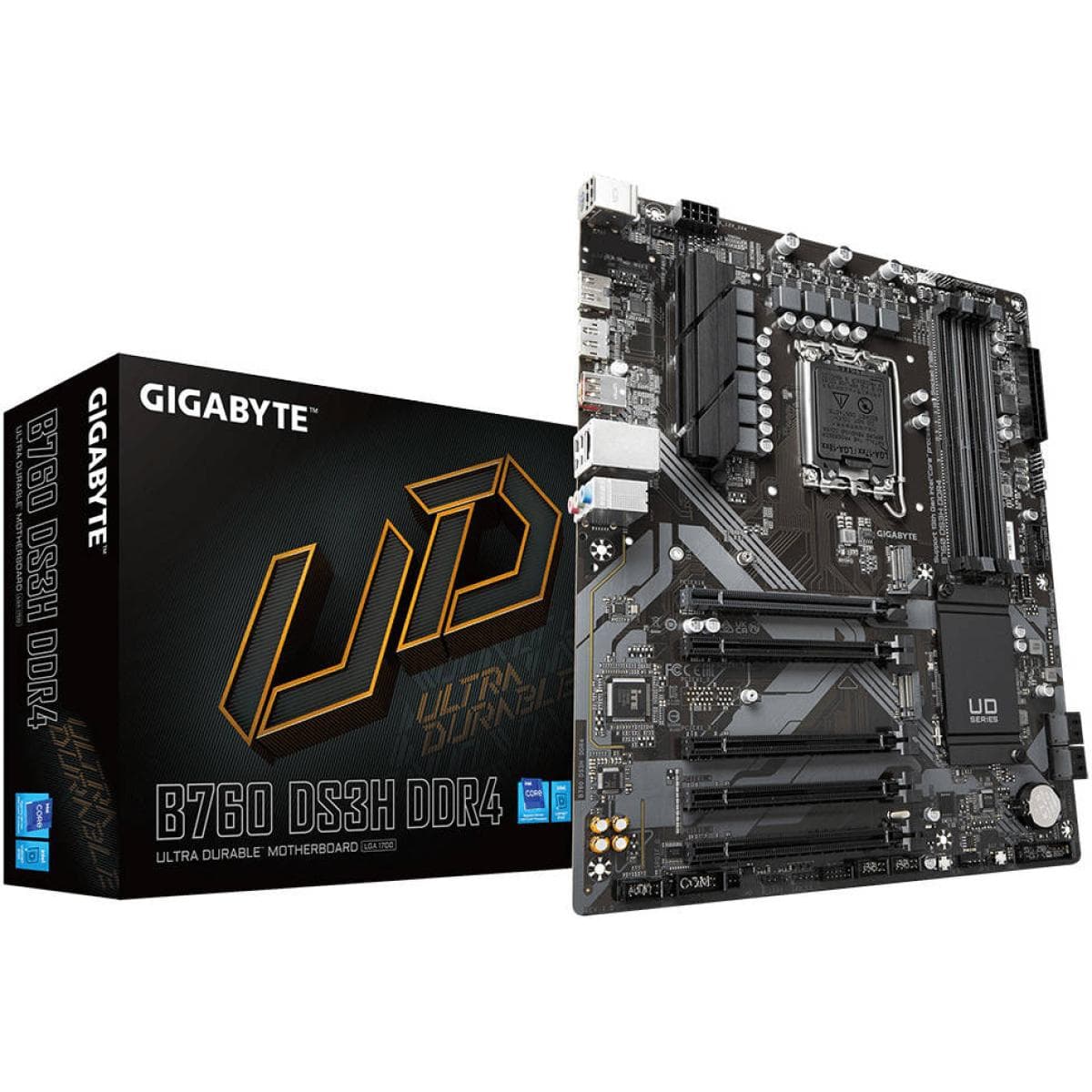 GIGABYTE B760 DS3H DDR4 ATX Motherboard
