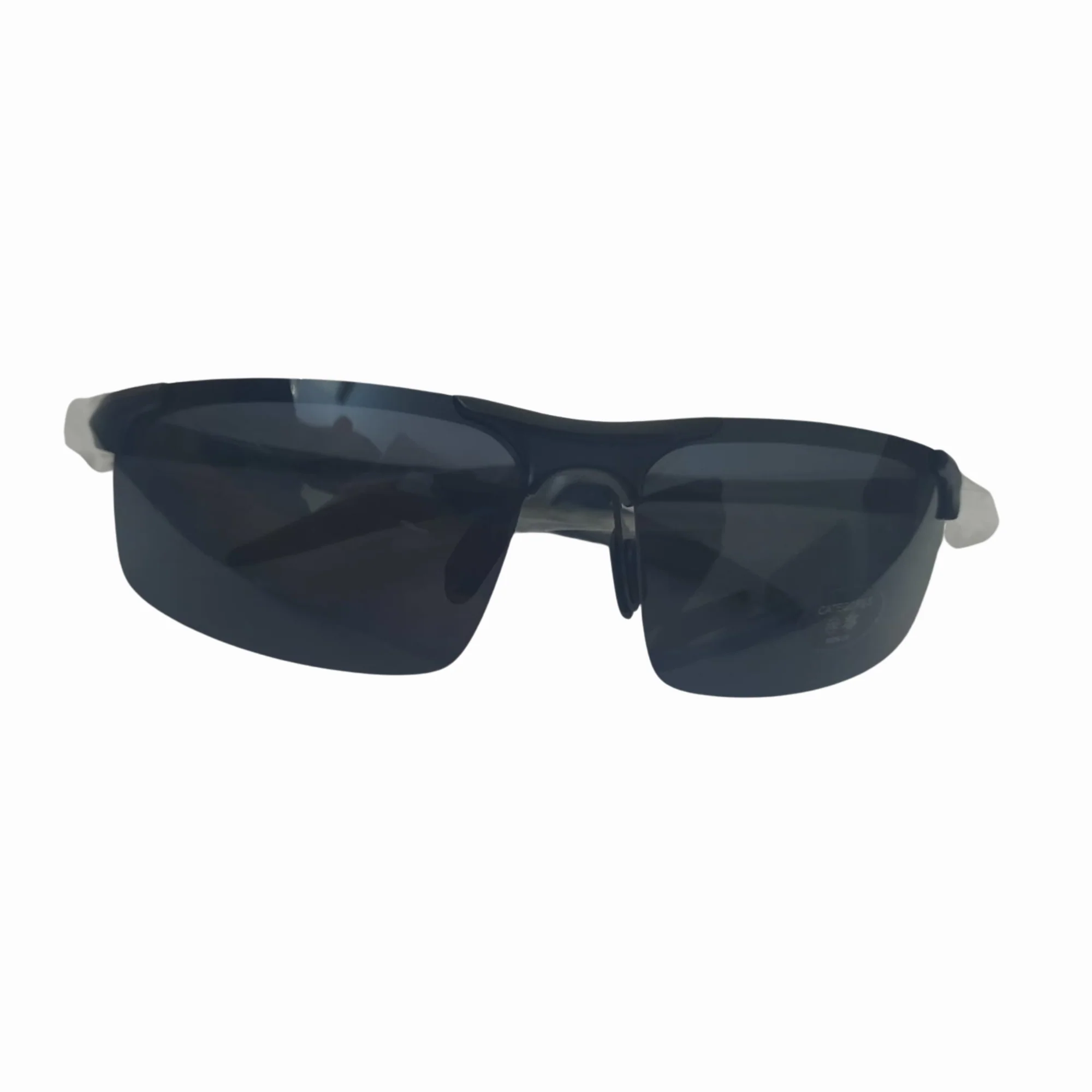 DUCO 8177S Polarized Sports Sunglasses Black Frame Gray Lens For Men view 1
