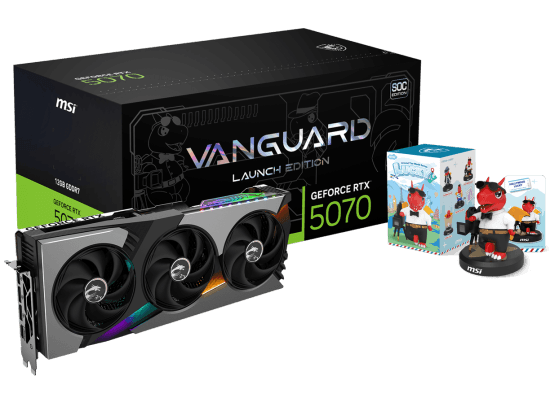 MSI GeForce RTX 5070 Vanguard SOC Launch Edition 12GB