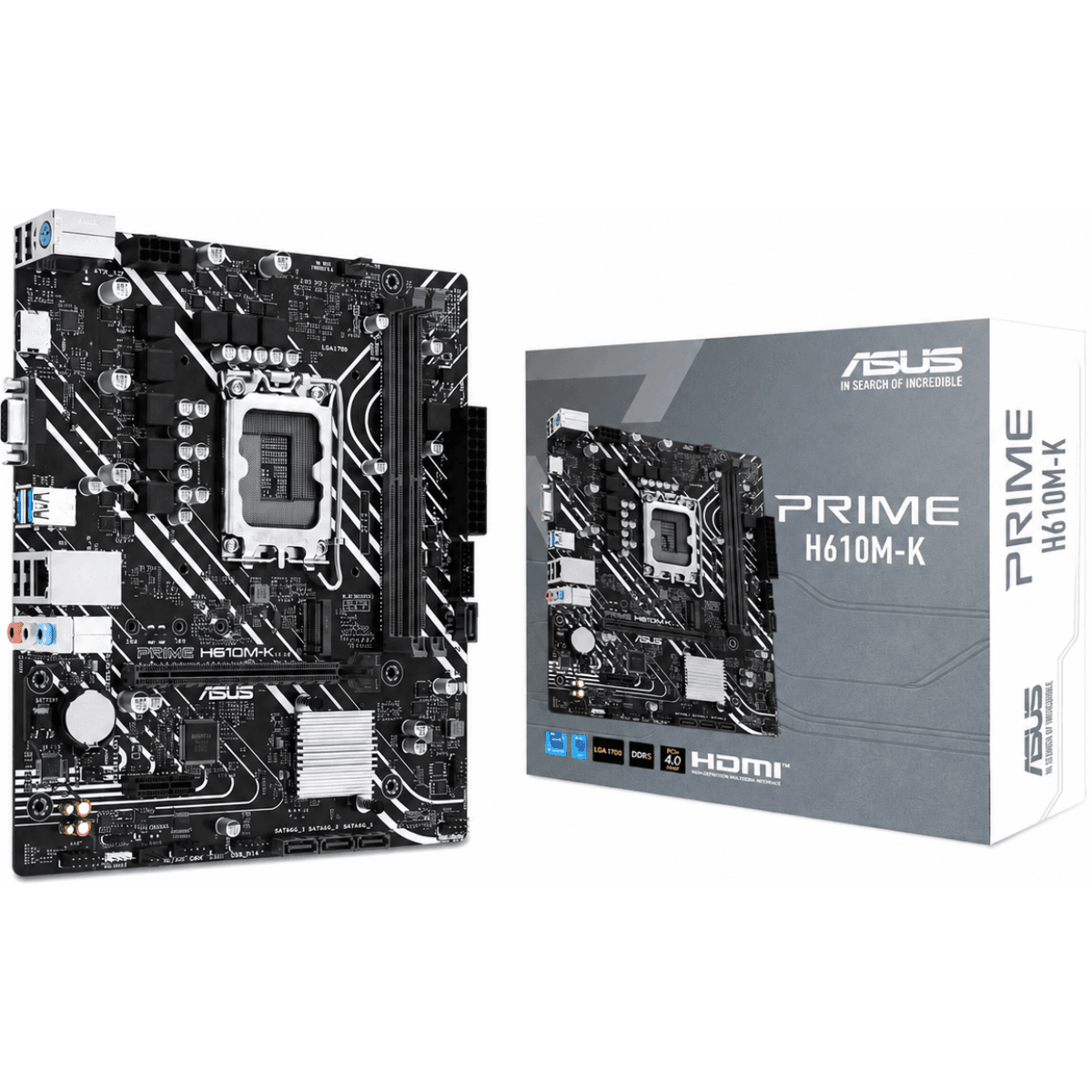 ASUS Prime H610M-K DDR5 LGA1700 Motherboard