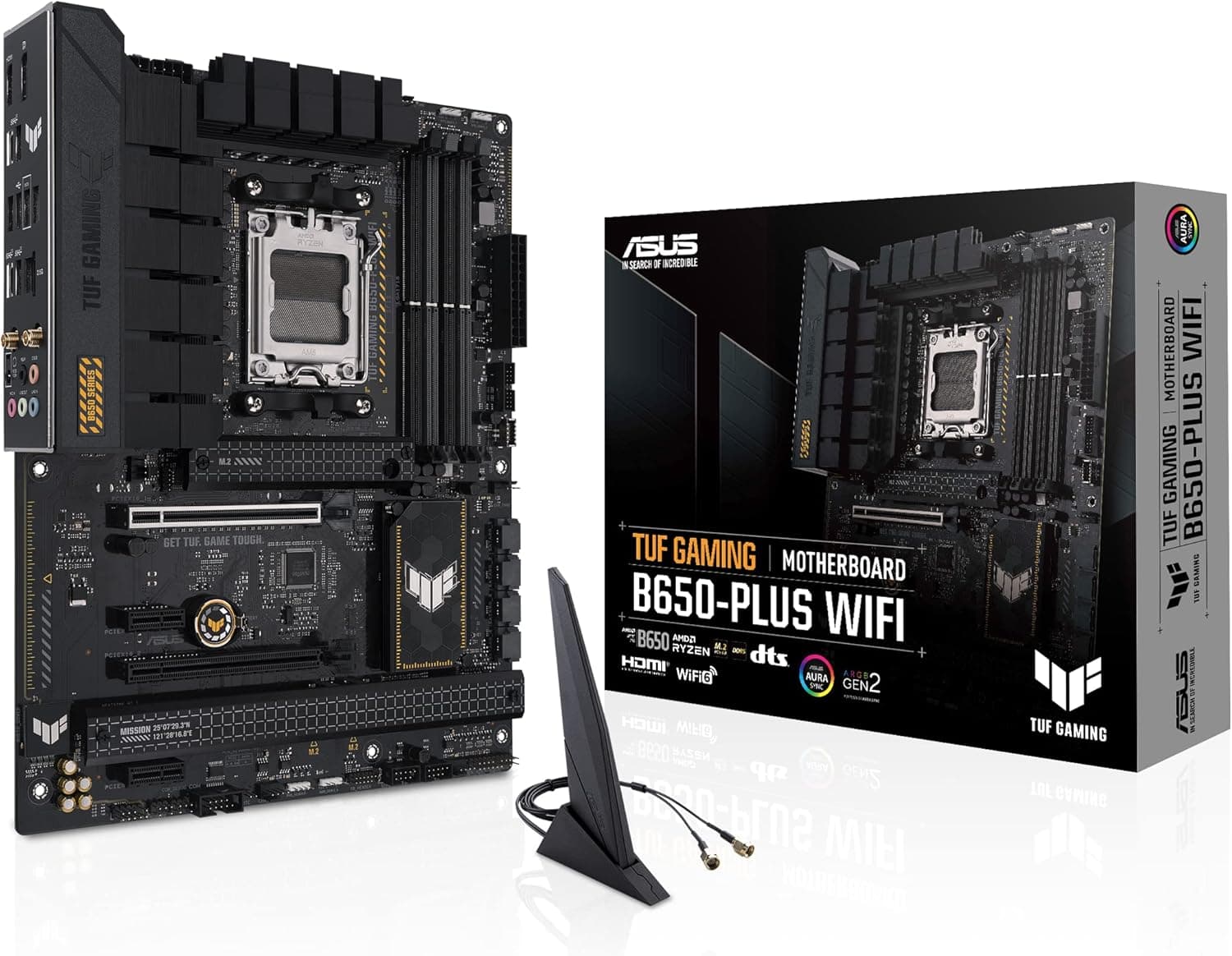 ASUS TUF GAMING B650-PLUS WIFI AM5 DDR5 ATX Motherboard