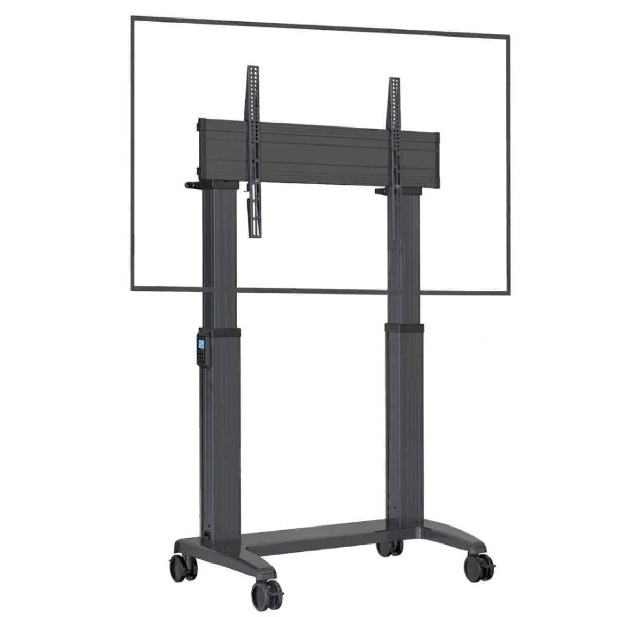 NB North Bayou T70 75"-100" Motorized Height Adjustable Large Display Mobile TV Bracket Trolley