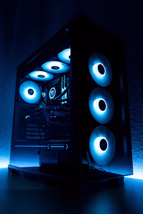 Deepcool FL12 120mm Black Addressable RGB PWM 55 CFM 3-Pack