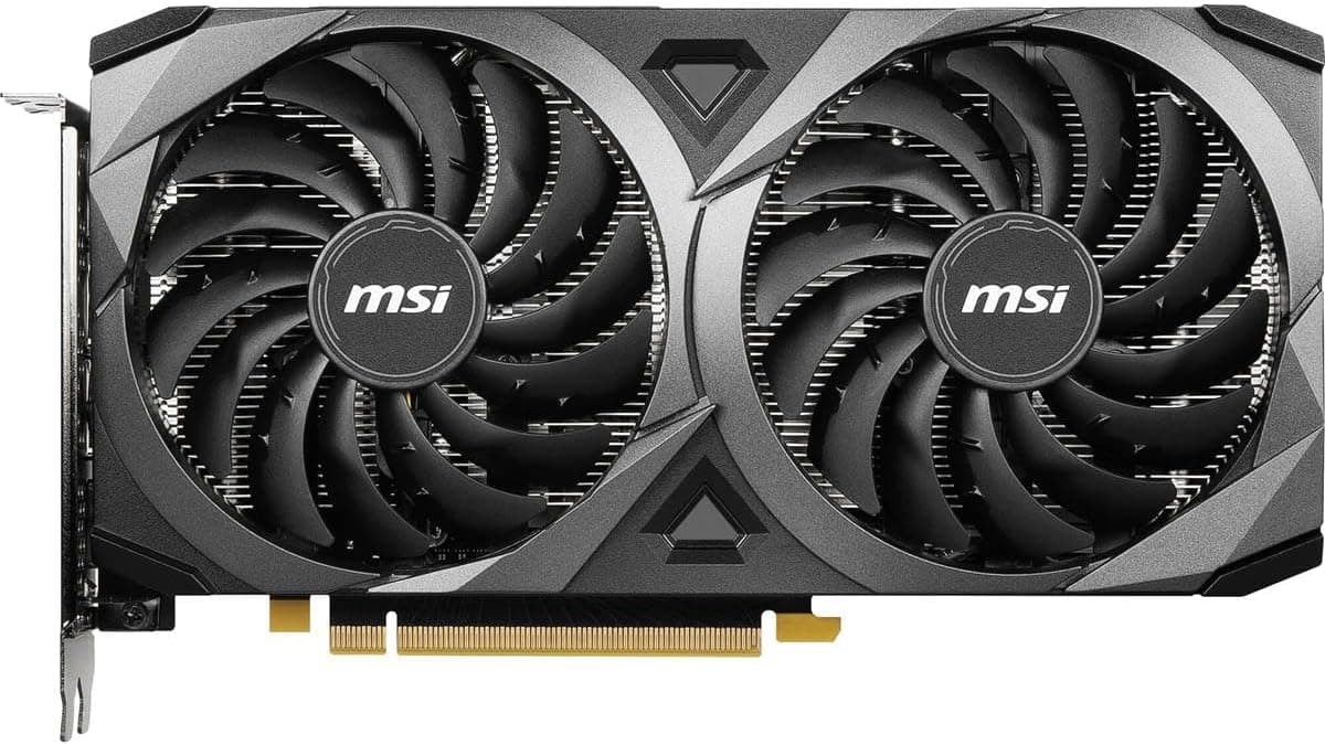 MSI GeForce RTX 5050 8G SHADOW 2X OC 8GB Graphics Card