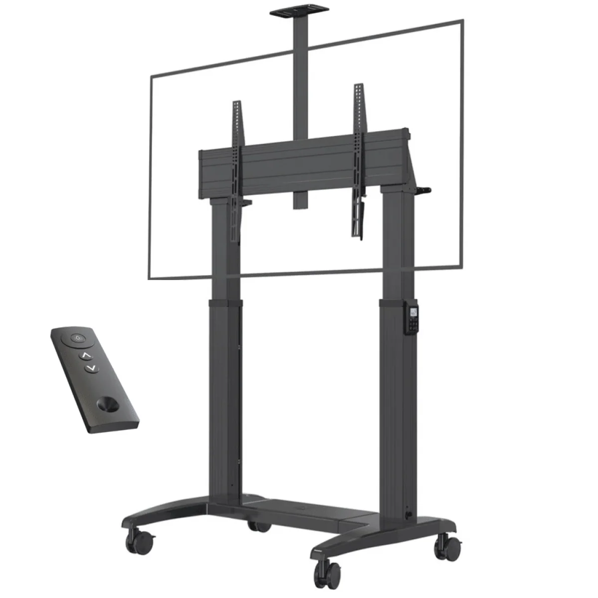 NB North Bayou T100 75″-120″ Motorized TV Bracket Trolley Cart