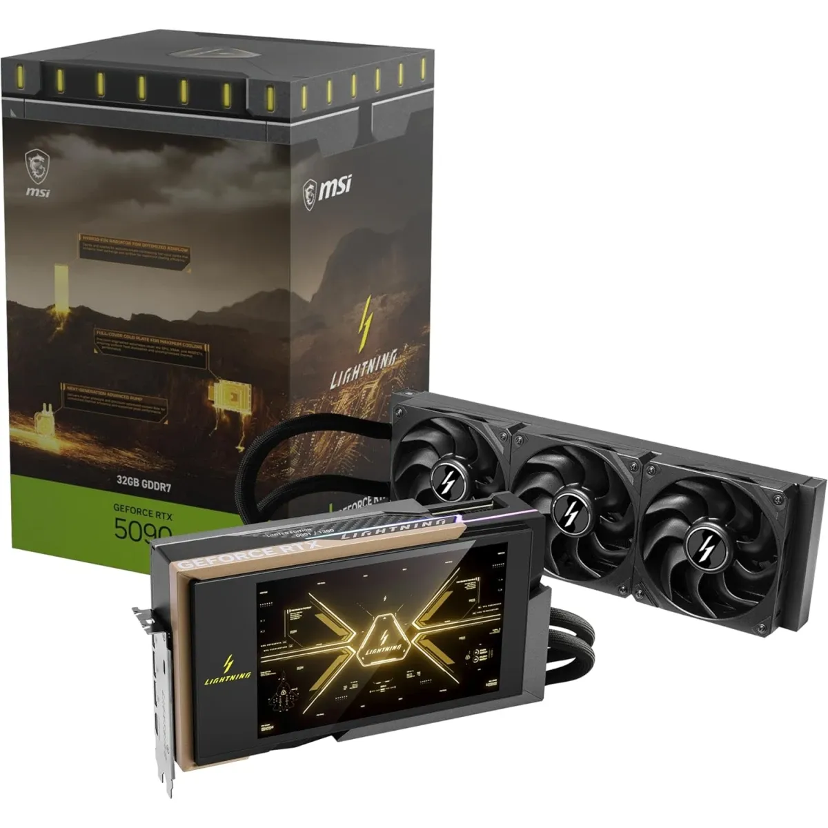 MSI GeForce RTX 5090 SUPRIM OC 32GB GDDR7 - Graphics Card view 1
