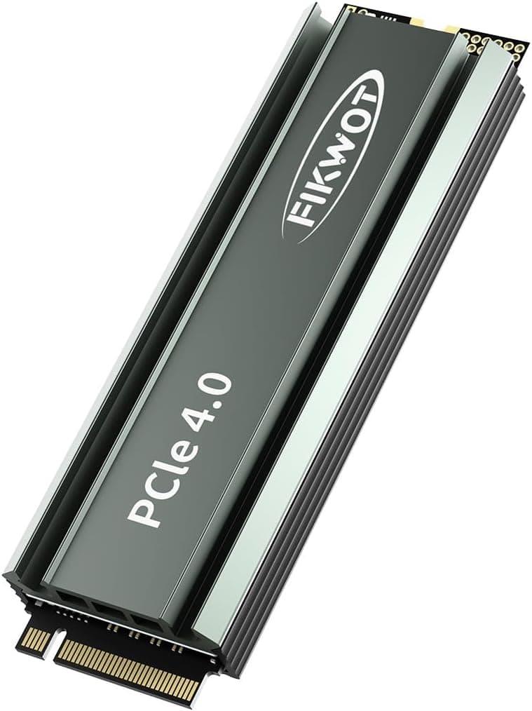 DATO ARES Dark Sword 2TB PCIe Gen4 x4 NVMe M.2 SSD with Heatsink view 1
