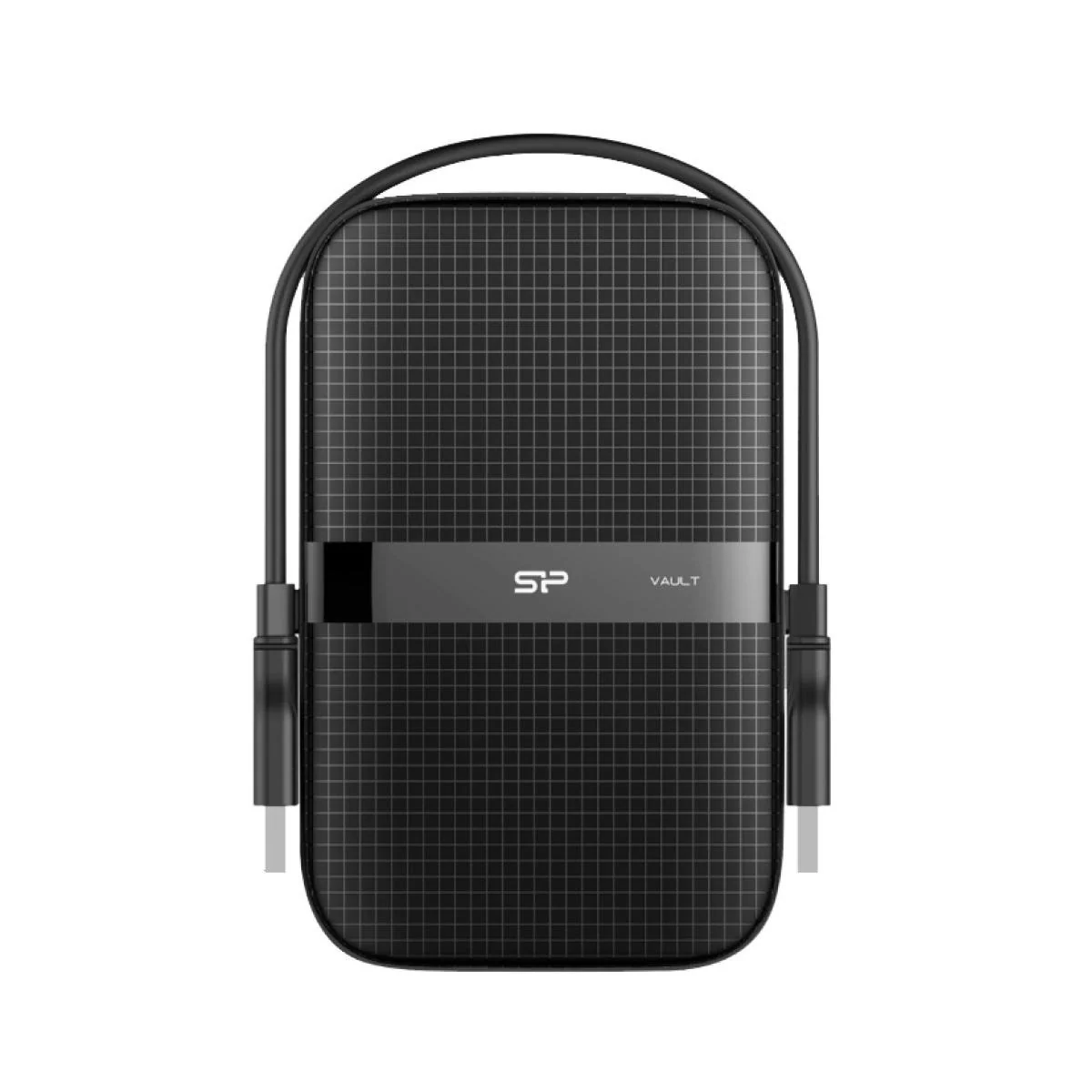 Silicon Power 2TB Armor A60 External Hard Desk -Black view 1