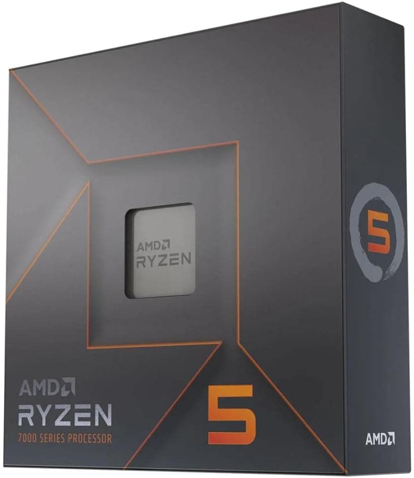 AMD Ryzen 5 7500F 6-Core 3.7GHz AM5 Desktop Processor (Tray)
