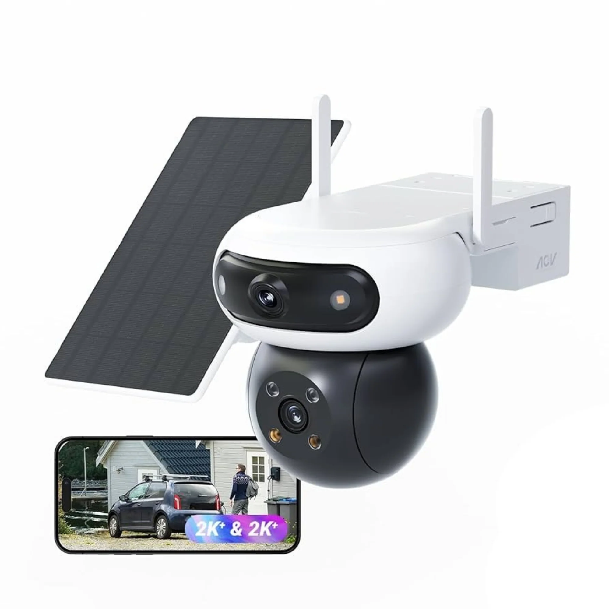 EZVIZ CB90x Dual 4G Solar Security Camera view 1