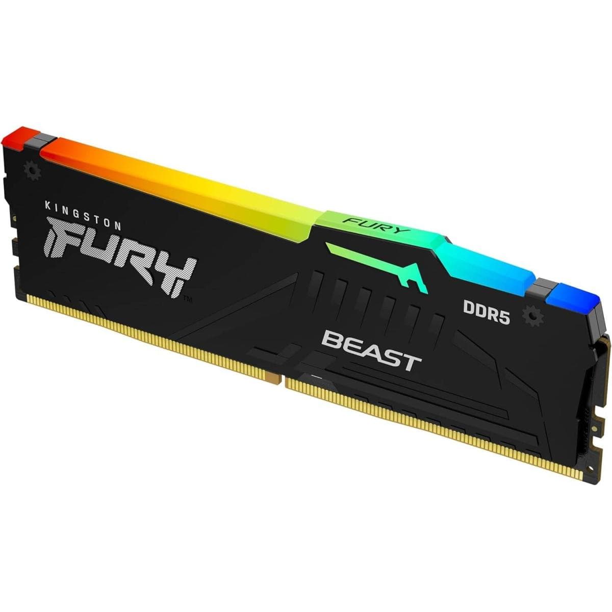 Kingston FURY Beast RGB 8GB DDR5 5600MHz Memory
