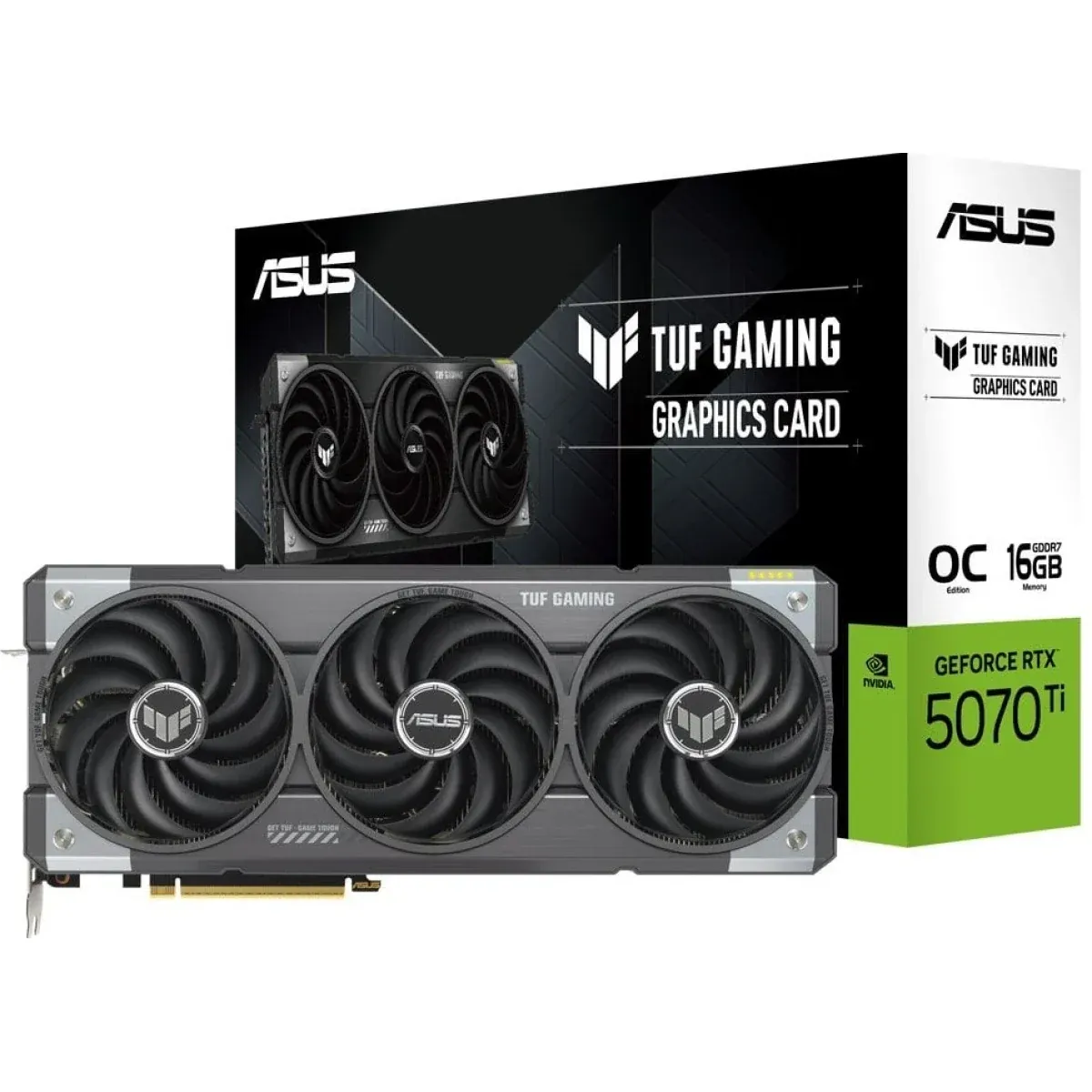ASUS TUF Gaming GeForce RTX 5070 Ti 16GB GDDR7 OC Edition - Graphics Card