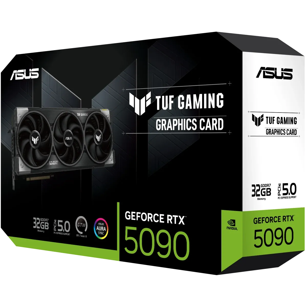RTX 5090 TUF Gaming OC 32GB GDDR7 Graphics Card view 1