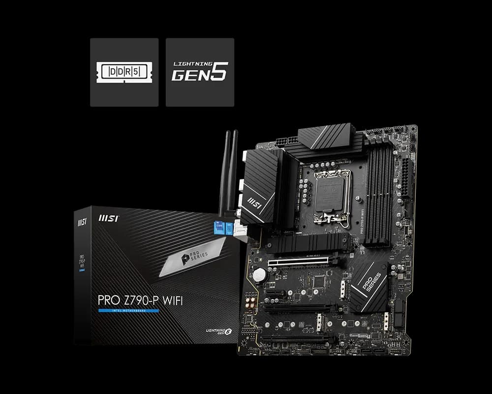 MSI PRO Z790-P WIFI INTEL LGA1700 ATX Motherboard