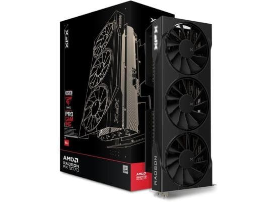 XFX Swift AMD Radeon RX 9070 16GB OC Triple Fan Gaming Edition view 1